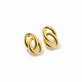 Double Hoop Stainless Steel Anti-Tarnish Earrings for Women | Golden Western Jewellery